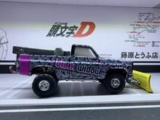 Hot Wheels Black Widow 83 Chevy Silverado CUSTOM Lift, tow snow plow Dooley