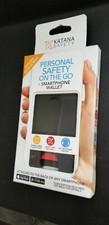   Katana Safety Smartphone Wallet - Black  New Sealed 