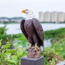 Bald Eagle Statue Outdoor - Large American Eagle Figurine for Garden, Yard......