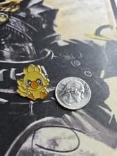 Final Fantasy Chocobo Enamel Pin Video Game Collectible Brooch