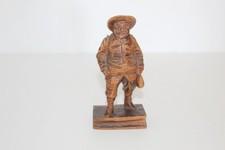 Vintage Man Sculpture Figurine Folk Art Gentleman 6.25" Resin?