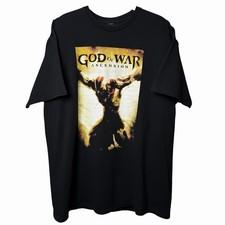 2024 God of War: Ascension 'Kratos' Video Game Promo T-Shirt, Size XXL, Black!