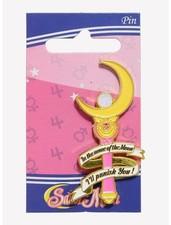 Pretty Guardian Sailor Moon Moon Stick Enamel Pin