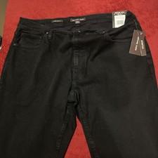 Michael Kors Parker Slim Fit Black Jeans Size 34x29