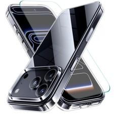 For iPhone 17 Pro Max Case 17 Air Phone Cover Shockproof Rugged + Tempered Glass