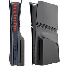 Pro Disc Edition Cover Plates for New PS5 Console, Shell Panels Black