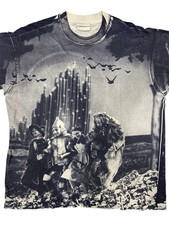 Vintage Single Stitch 1992 Wizard Of Oz All Over Print Stanley DeSantis SZ XL
