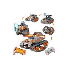5-in-1 STEM Remote-Controlled Building Kit | Robots, Tanks & Cars for Kids