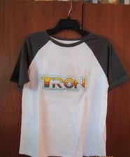 New Disney Parks Tron 40 Tee Sz Medium Cotton Poly Chest 39 Length 24.5 in