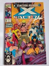 X-FACOTR #62 (1991) MARVEL COMICS X-TINCTION AGENDA! JIM LEE COVER ART! X-MEN!