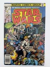 Star Wars #2 - 30 Cent Variant Newsstand - F/VF - Many 1st App - Marvel 1977