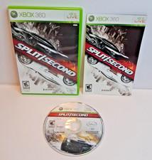 Split/Second (Microsoft Xbox 360, 2010) CIB Complete w/ Manual Tested