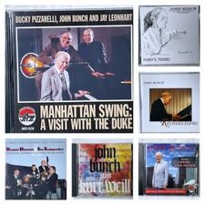 JOHN BUNCH Jazz Piano - CHOOSE Your CDs -w/Bucky Pizzarelli, Jay Leonhart, more