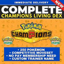 Pokémon CHAMPIONS Complete Bundle HOME Shiny Living Dex Competitive IV Pokedex