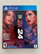 WWE 2K24 DELUXE - PLAYSTATION 4 PS4 - SLIP COVER ONLY NO DISC