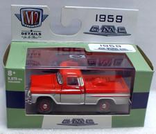 M2 Machines 1959 GMC Fleetside Truck 4X4 1:64 Diecast