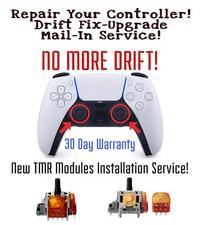 PS5 Controller TMR Joystick Drift Repair/ Upgrade Mail-In Installation Service