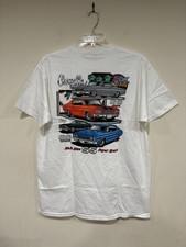 NWT Vintage Chevy Chevelle “make Mine SS” Graphic Car White XL Tee Shirt