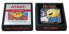 Pac-Man and Ms. Pac-Man , Atari 2600, 1982 Bundle Lot of 2 Games