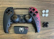 Spider-Man Limited Edition Custom Replacement Faceplate Shell for PS5 Controller