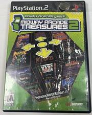 Midway Arcade Treasures 2 (Sony PlayStation 2, 2004) PS2 Compilation Game CIB
