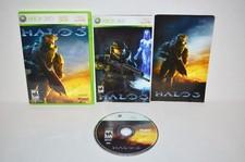 Halo 3 (Microsoft Xbox 360, 2007) III Video Game Black Label CIB Poster MINT🔥