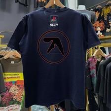 Aphex Twin Playstation Staff Classic T-Shirt Navy XL