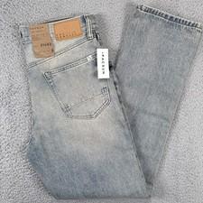 Pacsun Jeans Mens 31x32 Cade Straight Light Wash NEW NWT