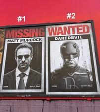 Daredevil Matt Murdock Wanted Missing Hero Poster Marvel Inspired Wall Art Print