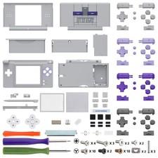 NDSL Full Replacement Housing Shell Screen Lens Buttons for Nintendo DS Lite USA