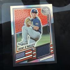 Trent O'Malley Game Worn Prizm Relic 2026 Panini Stars & Stripes
