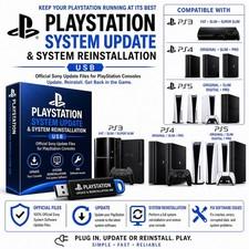 PS3 PS4 PS5 System Update & Reinstall USB – Official Sony Firmware EASY Install