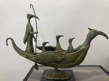LEONORA CARRINGTON " LA BARCA DE LAS GARZAS " BRONZE SCULPTURE SIGNED & NUMBERED
