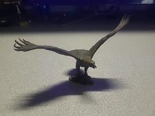 Avon Bronze Bald Eagle Figurine Statue 1985 Metal Detailed