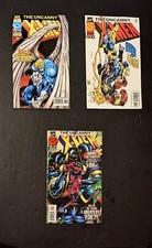 Uncanny X-Men Comic Book Lot - Gambit, Cyclops, Havok - Angel - Marvel Comics