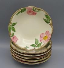 Franciscan Desert Rose Fruit Bowls Set of 6  Original  5 1/4"  1958-1960 USA