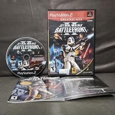 Star Wars Battlefront II Sony PlayStation 2 PS2 Game CIB T LucasArts