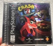 Crash Bandicoot 2: Cortex Strikes Back | Black Label | Hologram | PS1 | CIB