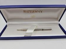 Waterman Paris EMPTY Blue & Gold Pen Box Case Gift Set Satin Lining France
