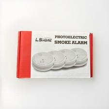 Photoelectric Smoke Alarm -Battery Operated 4 Pack