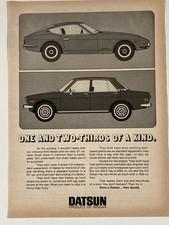 1971 Datsun 240Z GT Sedan Print Ad