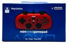 Hori PlayStation 4 Mini Wired Gamepad PS4-101U Red - Brand New