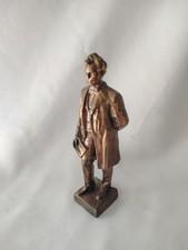 Abraham Lincoln Art Statue Geo. E. Bissell American Figure 5.5" Unsigned