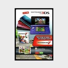 Poster Mario Kart 7 Tennis 3D Land Nintendo 3DS Unframed Poster Print G6385