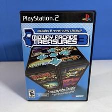 Midway Arcade Treasures 3 PS2  (Sony PlayStation 2, 2005) with Manual
