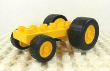 Lego Duplo Tractor Base 2x6 yellow Bob the Builder (Scoop)