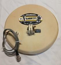 Vintage Garrett Groundhog Co-Planar Search Coil Metal Detector 10.5" 