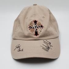 Autographed Higher Ground Cap Weston Jodi Clark Brown Cotton Baseball Hat TV
