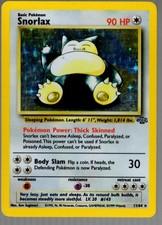 Pokémon TCG Snorlax  Holo 1999 11/64 MP