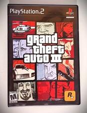 Grand Theft Auto III (Sony PlayStation 2, 2001) - CIB No Manual w/ Poster